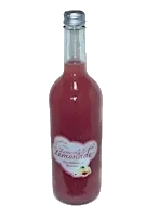 A bottle of The Apple Farm pink lemonade